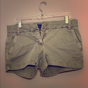 JCrew gray chino short